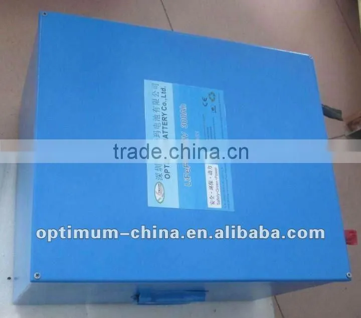 12V 300Ah LiFePO4 battery for inflatable boat with electric motor