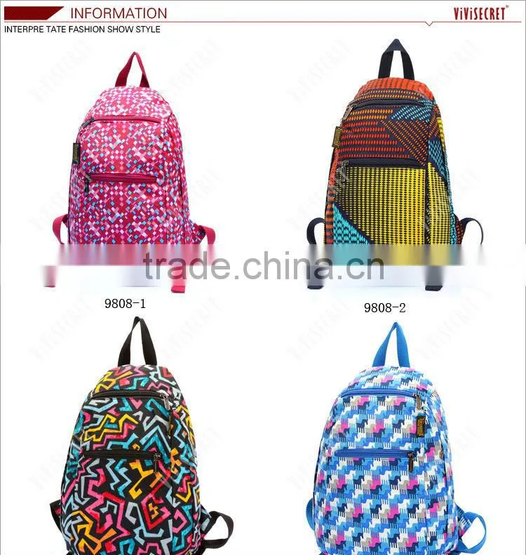 Vivisecret stylish light weight primary school bag