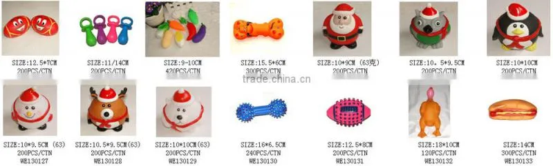 Popular Soft Little Pet Shop Rubber Pet Christmas Toy & Pets Supplies