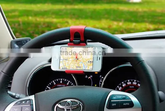 2015 Hot Products Universal Car Steering Wheel Mount phone holder