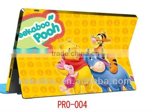 Custom color laptop protective Skin Sticker for Microsoft Surface Pro