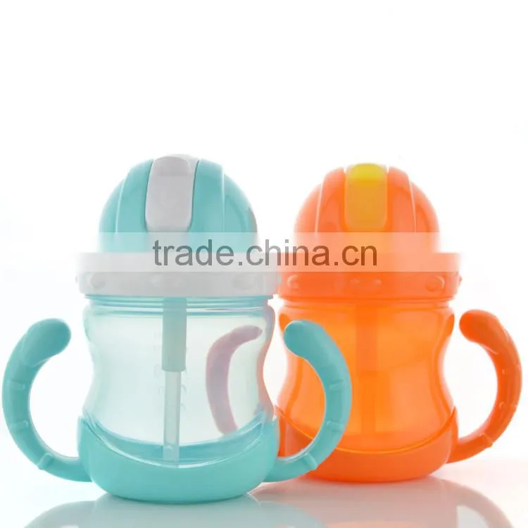 240ml PP medical grade non-toxic baby drinking cup with the handles