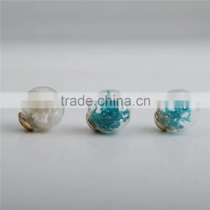 2016 New Korean fashion Wild European style simple double ball candy-colored wild earrings Women Brand earring jewelry