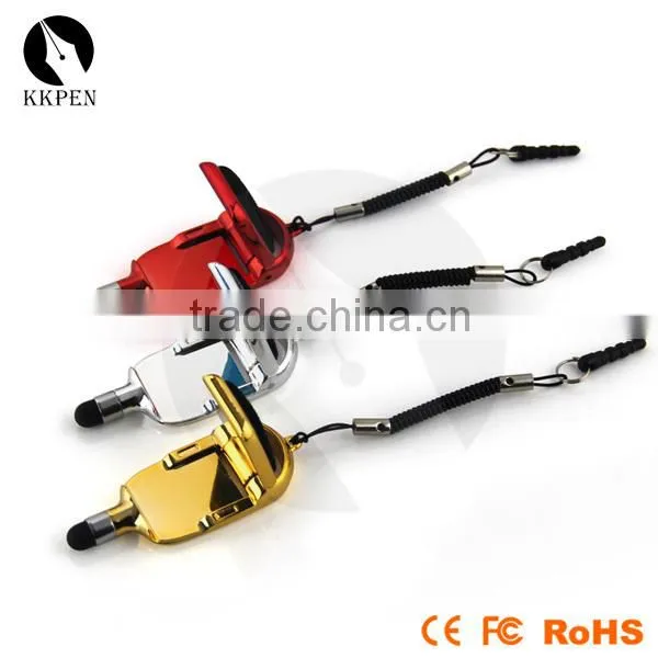Mini Stylus With Earphone Dust Plug For phone 6