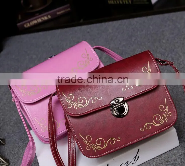 2015 Fashion women's bag wholesale women shoulder long strip bag
