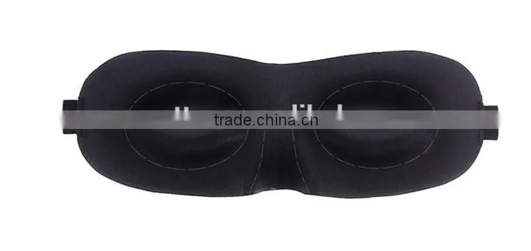 2015 Hot Selling 3D Eye Shade Adjustable Washable Blindfold Deep Eye Socket Sleeping Traveling Cover Eye Mask