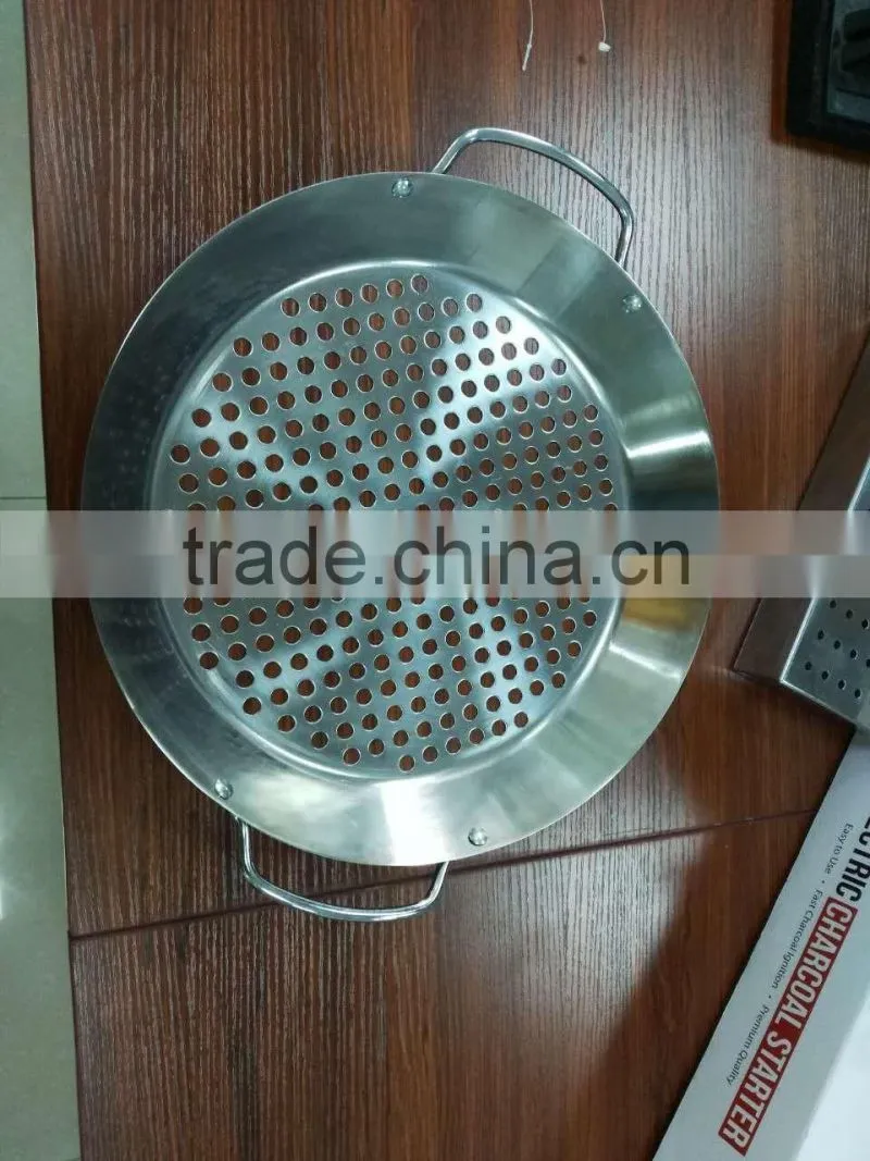 High quality stainless steel commercial grill pan