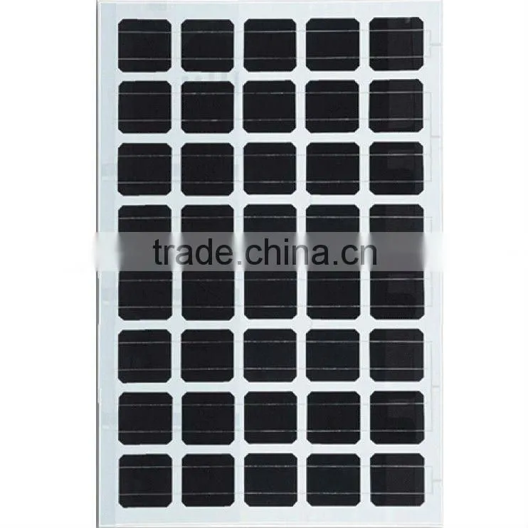 150w transparent solar panel with monocrystalline solar cell