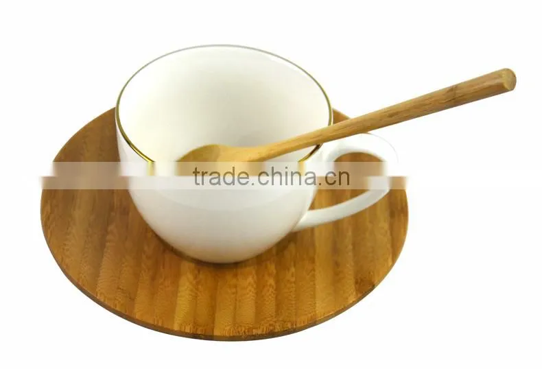 Stainless Steel, Ceramics Bamboo Material Coffee & Tea Set; Coffee Cup Set