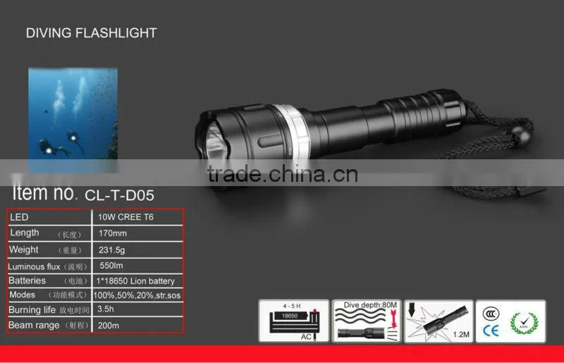 rechargeable cree led lamps dive