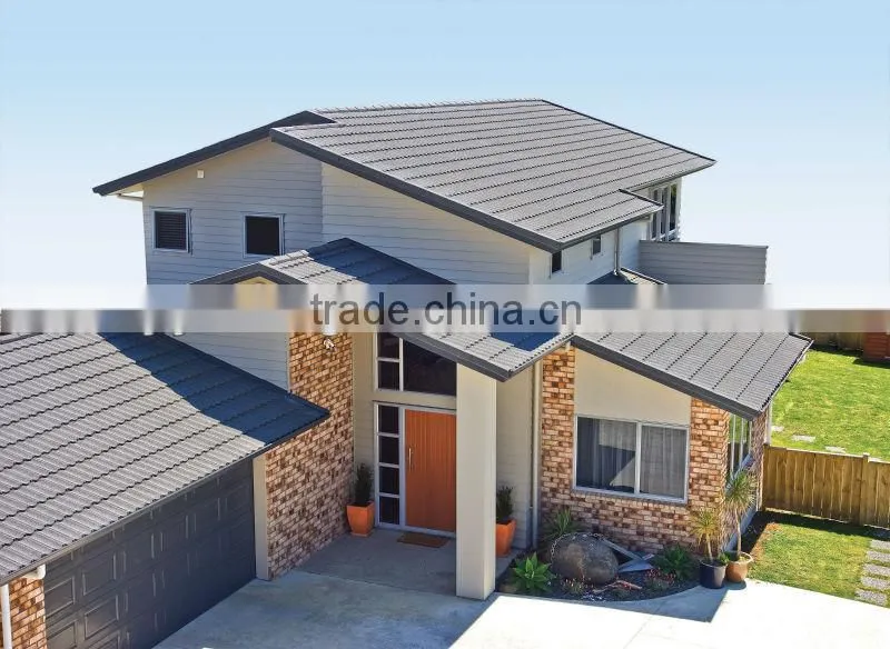 Decoration material roof tiles- classical roofing materials/ Stone coated metal roof tile