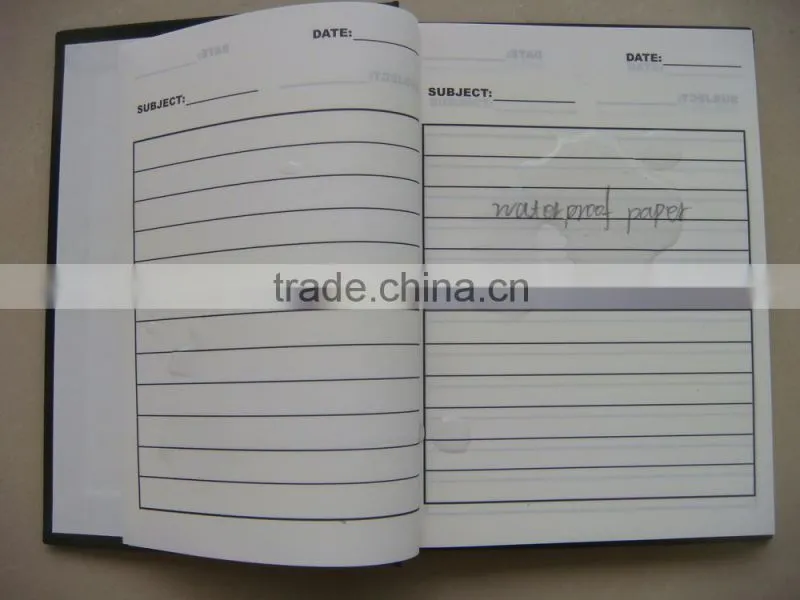 wholesale custom printing waterproof notepad