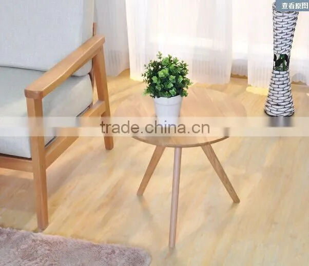 2016 new style hot sale coffee table with solid wood leg