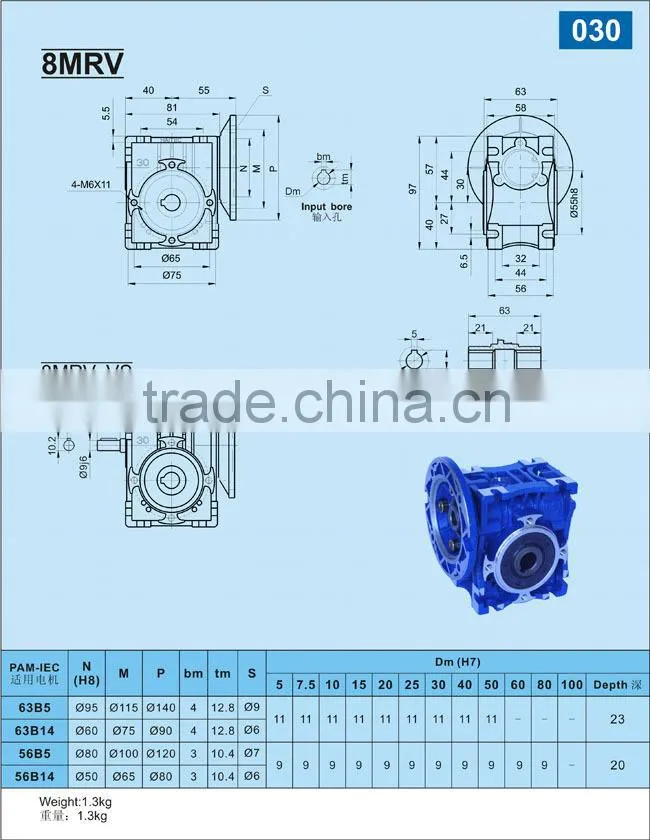 gearbox automatic transmission . R-Inline Helical Gear Reducer . aluminum alloy speed reducer