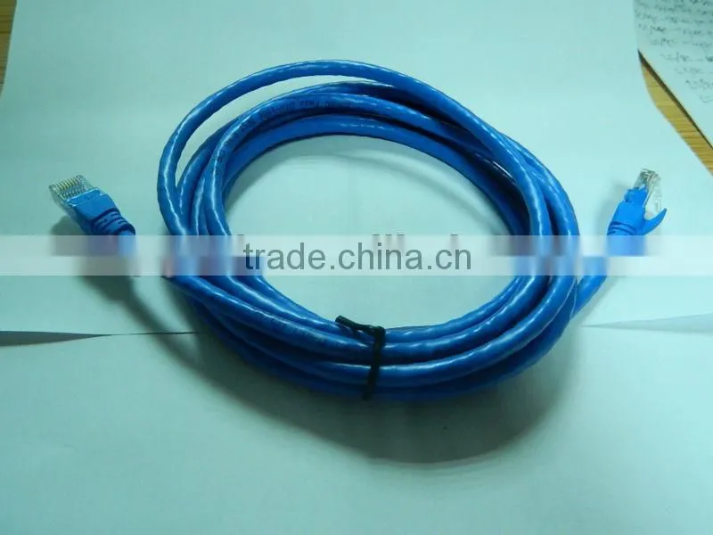 high quality 3m cat6 utp patch cord,flexible rj45 patch cord,3m sftp patch cord for broadband connection