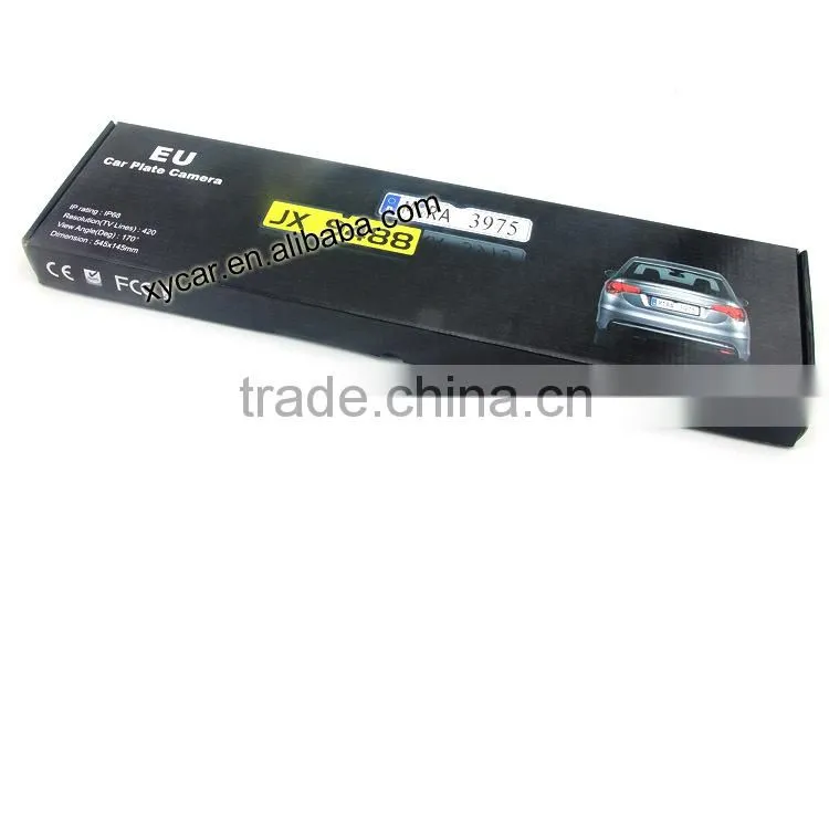 car rearview camra, backup camera License plate frame camera XY-1650