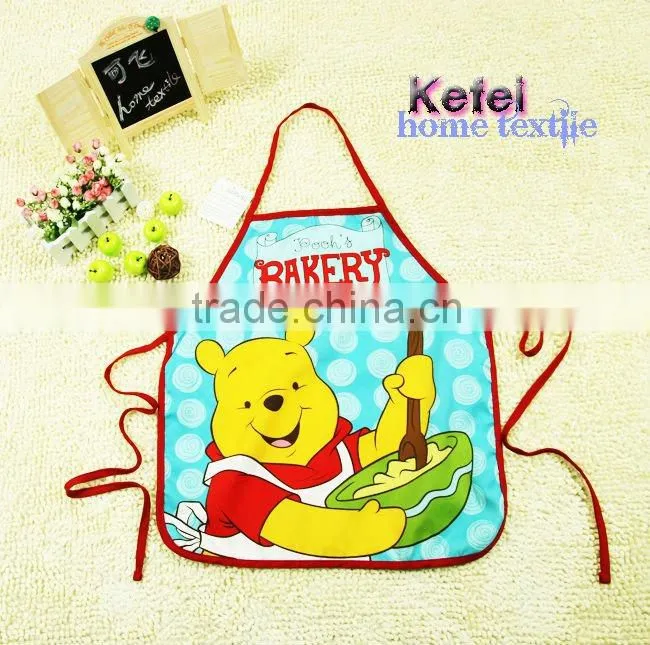 kids cartoon drawing painting apron