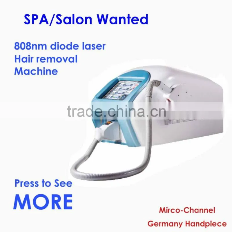 2016 clinic wanted 808nm Lightsheer laser depilation/hair removal laser diode/diode laser beauty machine