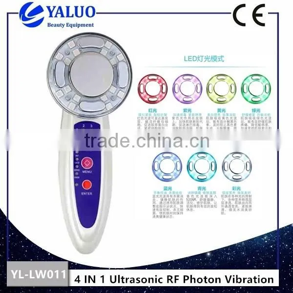 YL-LW011 4 in 1 Ultrasonic RF Photon Vibration Facial Beauty Machine
