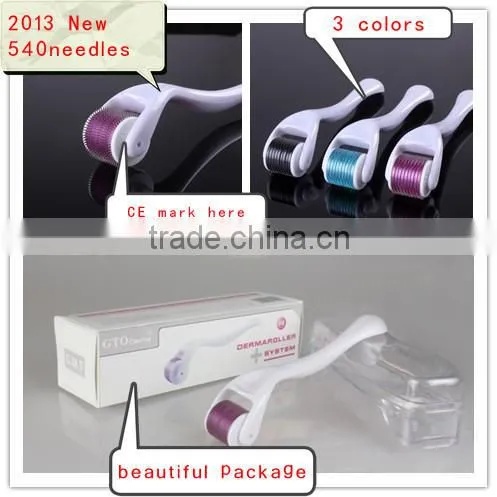 2016 newest skin care fine titanium micro needle derma roller medical