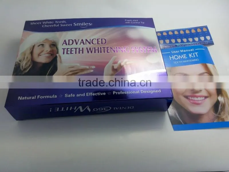 Advanced Teeth Whitening Strips, Teeth Whitening Gel Strips