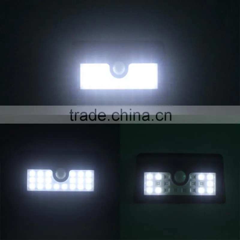 3.2W Solar motion Light Wall Mounted PIR Motion Sensor /Garden Yard Street Solar Lights