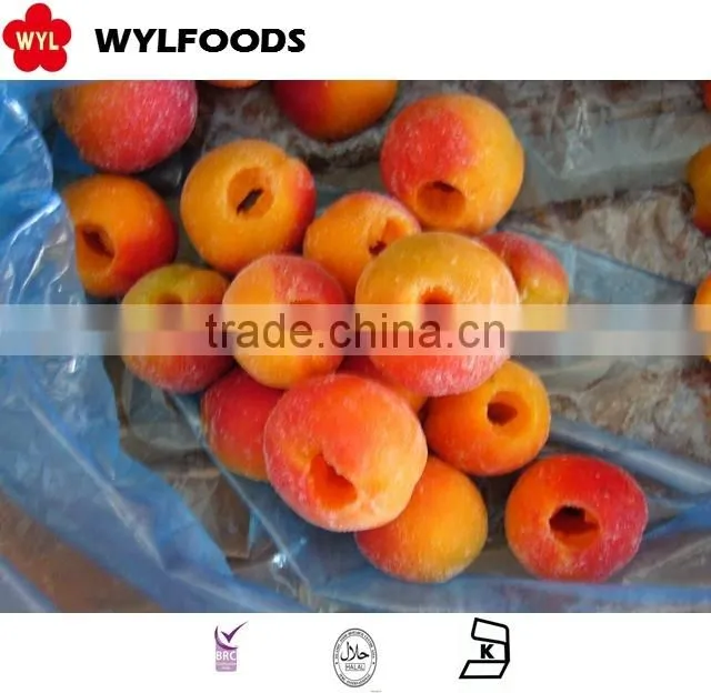 IQFprice for frozen Apricot halves china