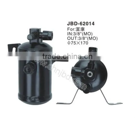 universal steel receiver drier,best price AC Receiver Drier,auto air conditioning filter drier