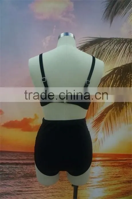 Wholesale 2016 High Waist Swimsuit Swimwear Women Bikini