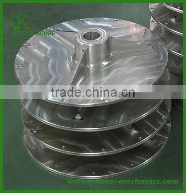 Stainless steel pad by cnc machining, cnc turning steel base