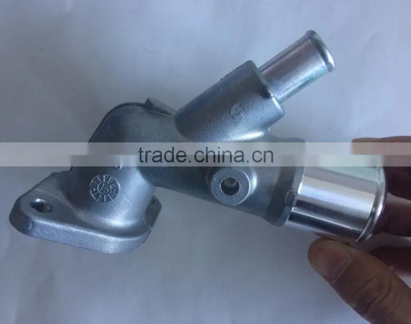 Aluminum thermostat outlet water 1633130110 16331-30110 for Toyota car
