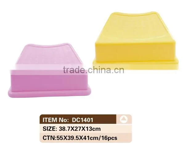 hot sale kid's plastic dull polish chair with bright color