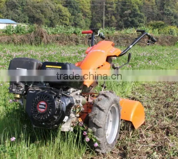 Easy operation multi-function gear driving scythe mower