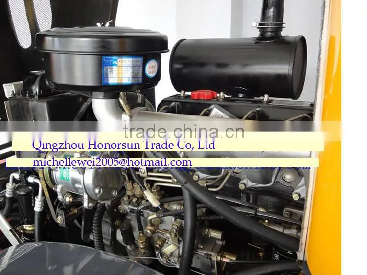 brand new hydraulic wheel loader zl12f with ce