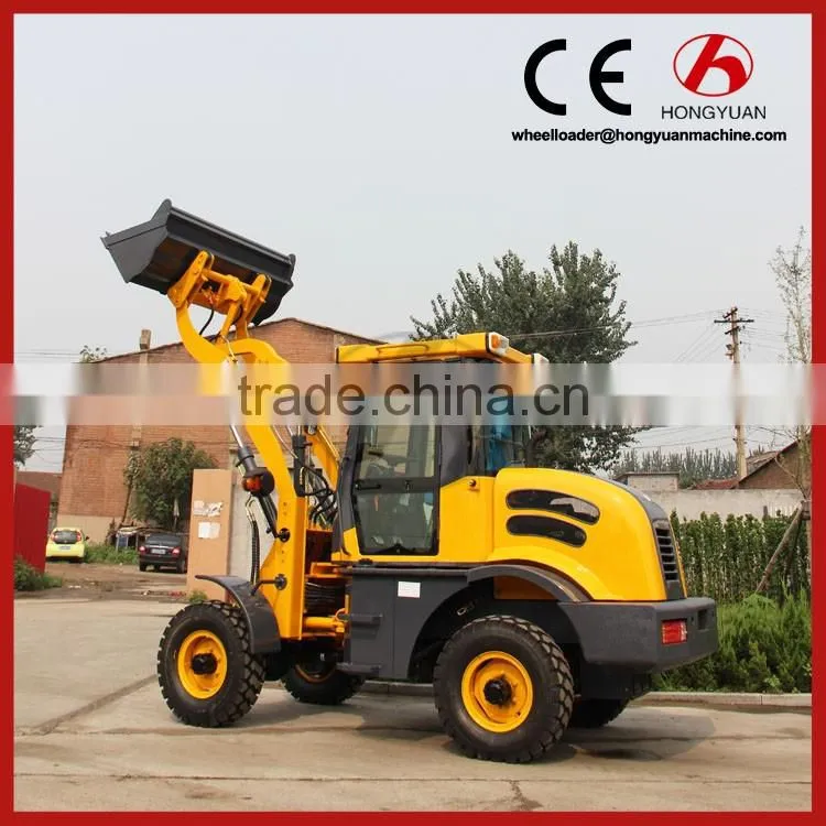 Agricultural 1.0 ton small wheel loader price with 2m3 bucket