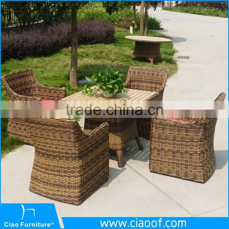 Modern 4 Seats Wholesale Used Rattan Wicker Furniture For Sale/garden furniture set