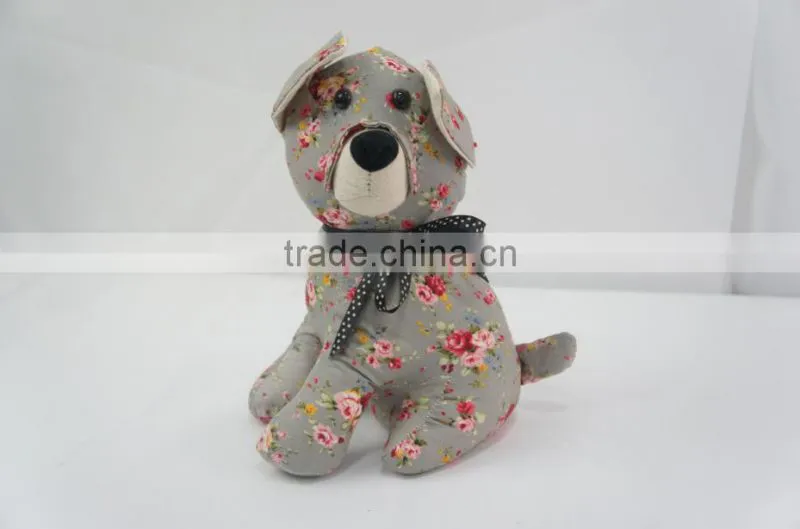 Store More Dress Bow-Ties Calico Cute Dog Door Stopper