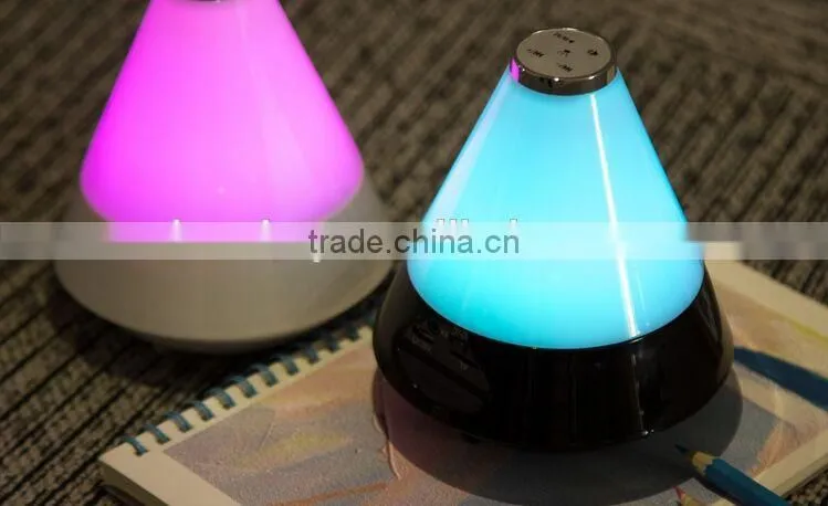 2015 LED Colorful LED Light Bluetooth Speaker 360 Degree Super Bass 3D Sound BT Speaker With FM Radio