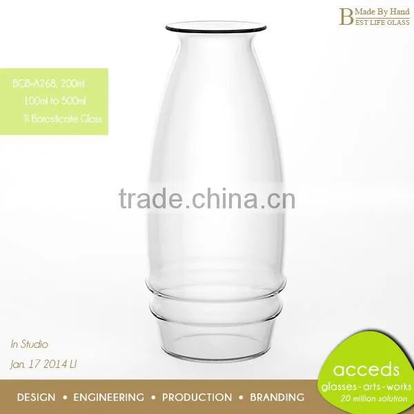Unique Shaped Promotional Home Decor Coffee Milk Jar