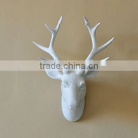 Resin Wall Animal Deer Head Sculpture