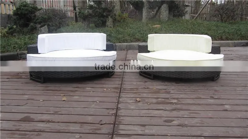 Hot Sale Round PE Rattan/Wicker Pet Dog Cat Bed