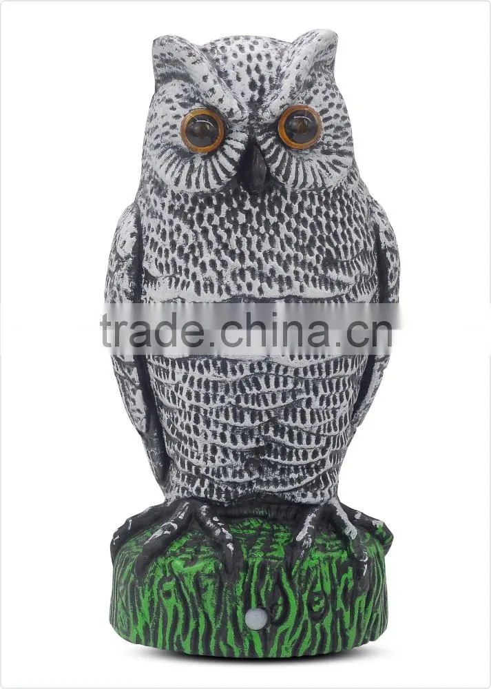 Eco-friendly Motion Sensor Owl Home Pest Repellent