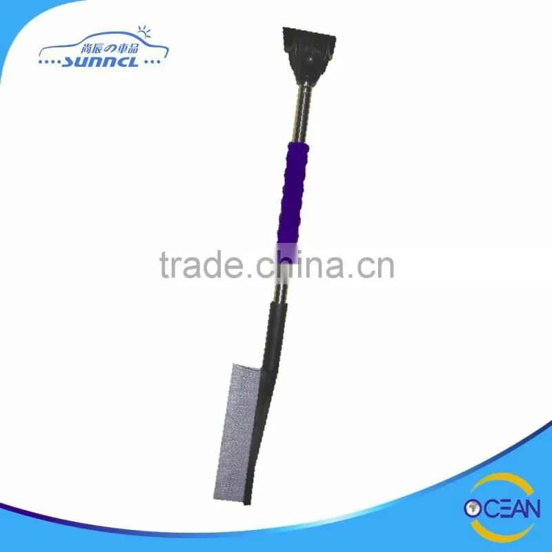 Multi Useful Telescopic Handle Car Wash Brush with Ice Scraper