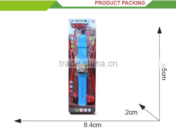 2016 latest cartoon touch kids hand watch toys