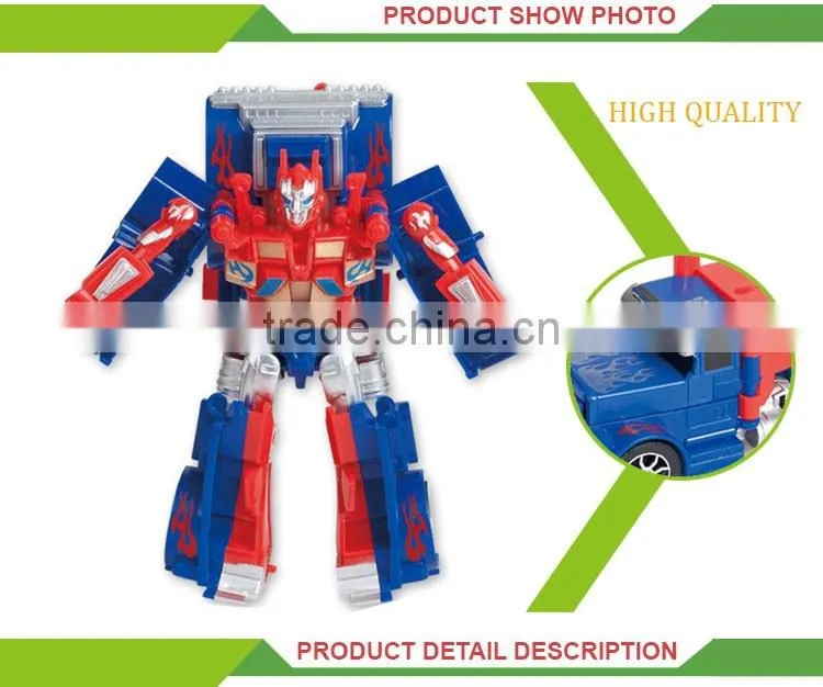 Wholesale cheap deformation plastic robot toys for kids
