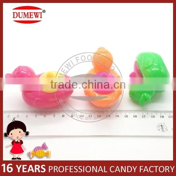 Giant Duck Shape Fruit Powder Candy Toy Novelty Candy Toy
