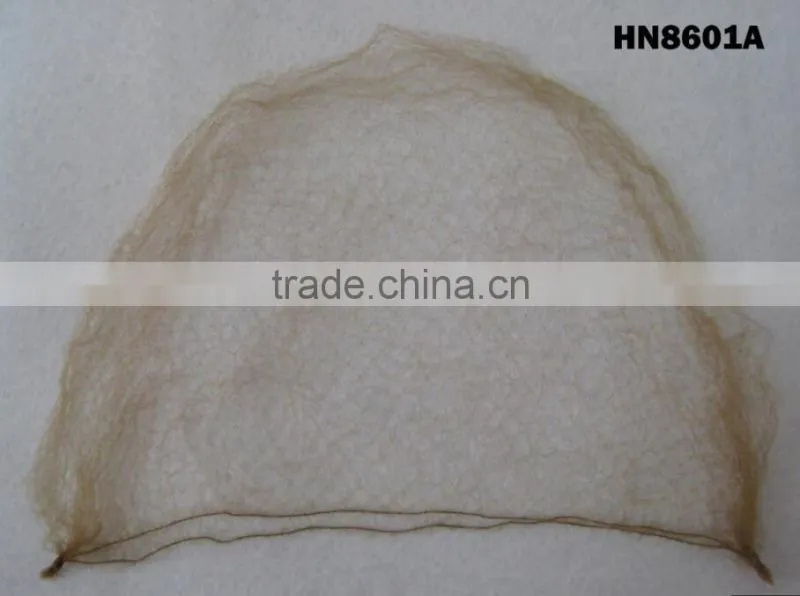 Black Nylon mesh hairnet/big mesh size and made with very thin nylon