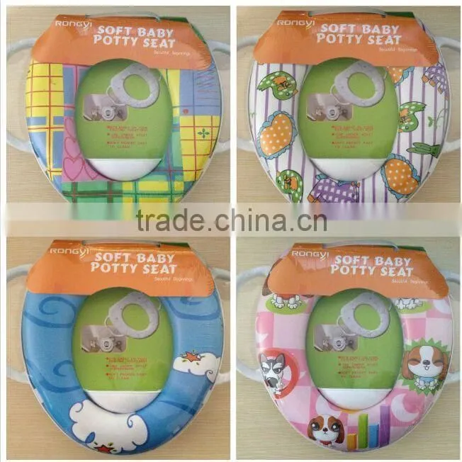 Baby Soft Toilet Seat no handle /sponge toilet seat