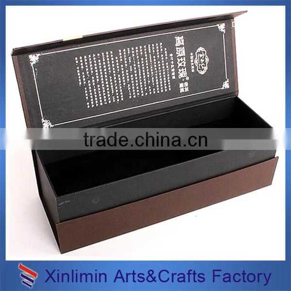 paper packaging cardboard boxes with lid ribbon