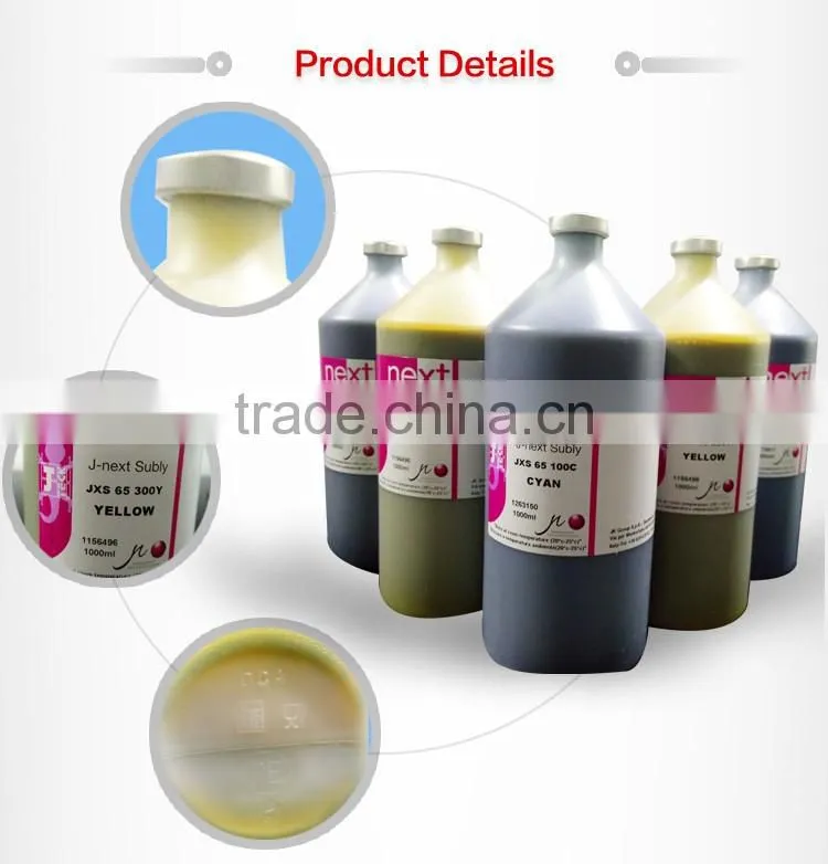 Italy quality j teck sublimation ink for roland mutoh mimaki